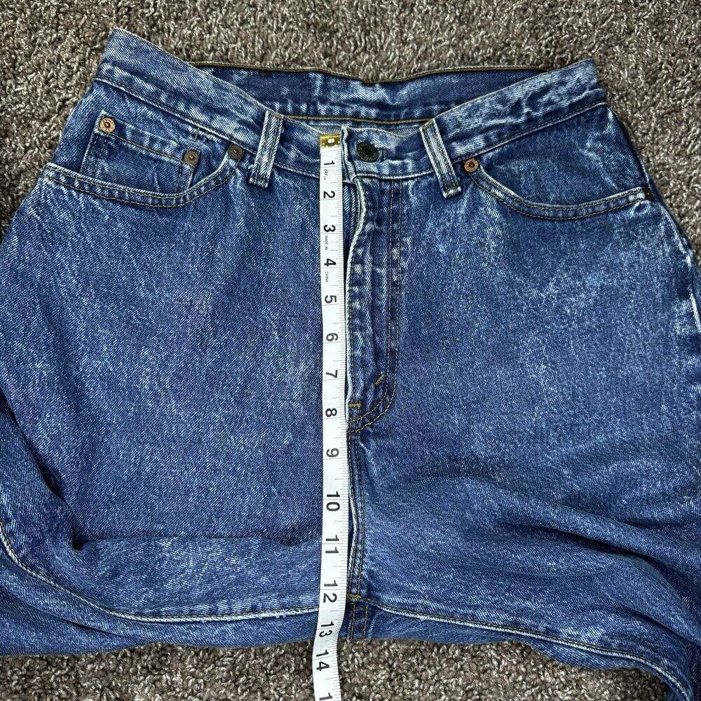 Vintage LEVI'S Women's Acid Wash 16505-1212 High Waisted Jeans 30x27 - Picture 7 of 16